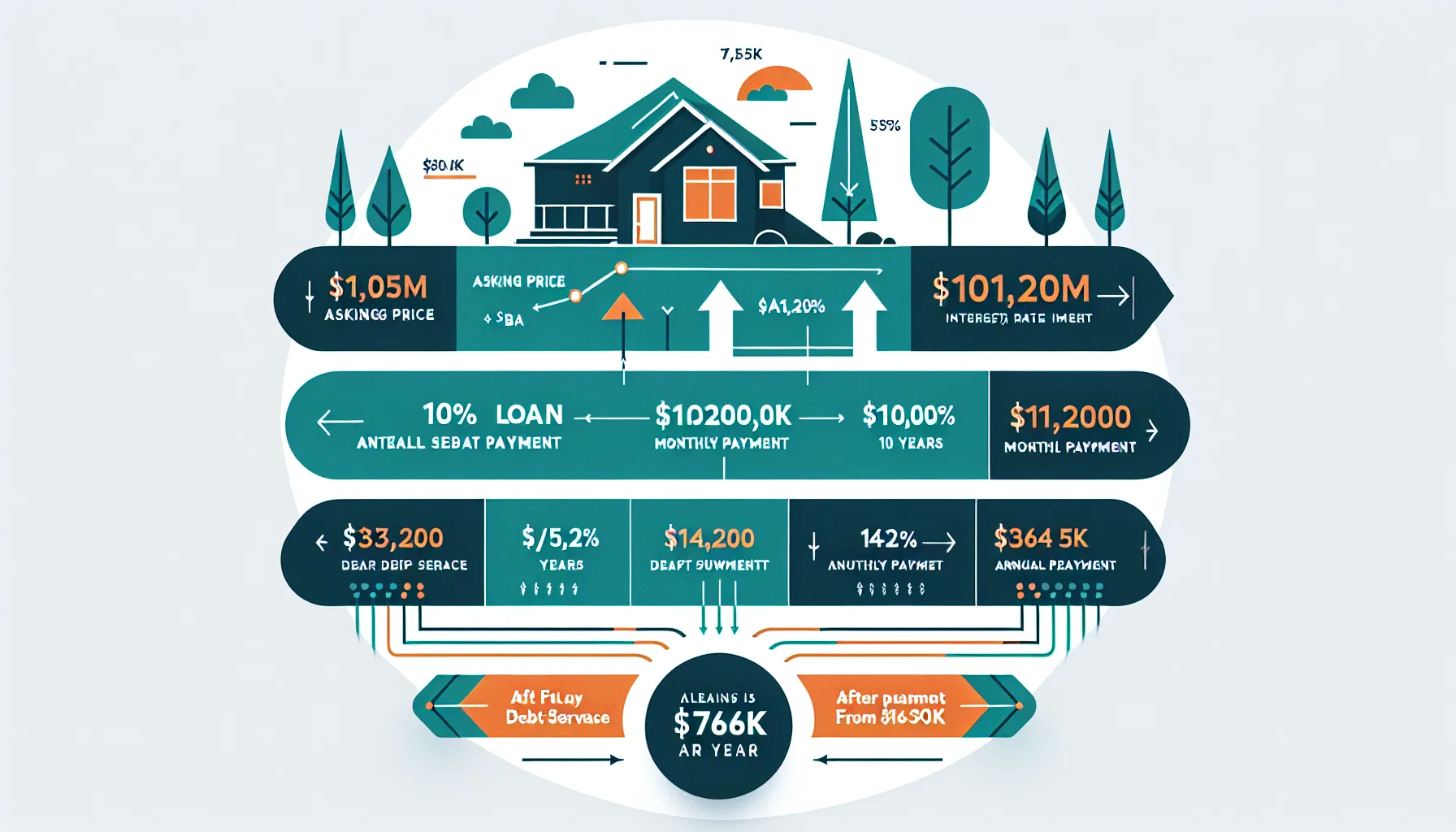 HVAC acquisition math: from asking price to monthly payment breakdown